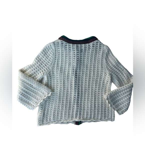 Anthropologie Women’s Elsie Open Button Up Knit Caridgan Size Small - Picture 10 of 13